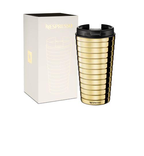 Nesperesso Touch Travel Mug - Golden