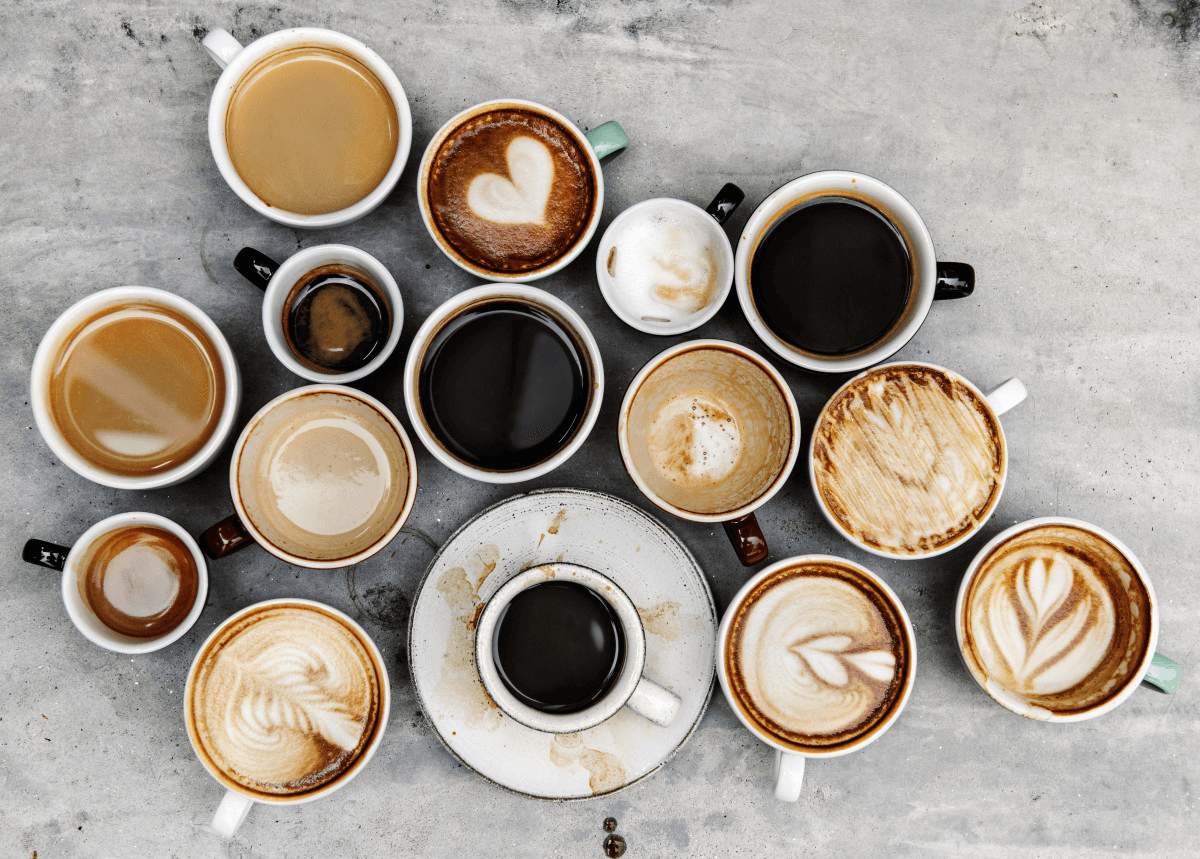 تصویر انواع قهوه